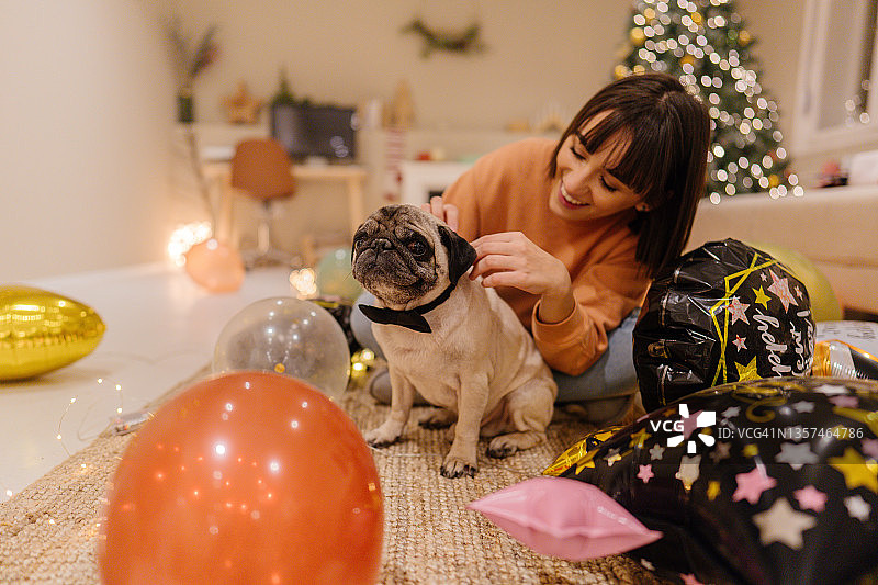 一起迎接新年图片素材