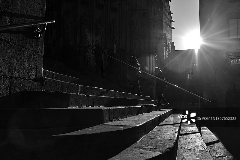 巴塞罗那大教堂图片素材