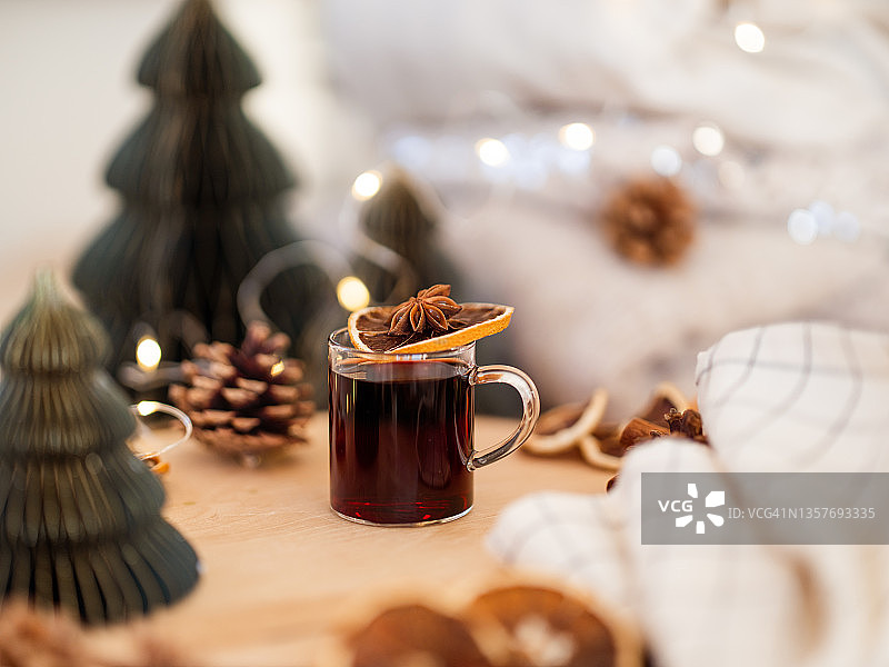 圣诞热红酒传统圣诞饮品图片素材