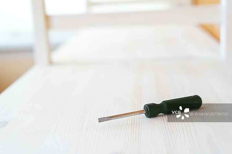 带黑色手柄的螺丝刀图片素材