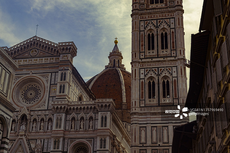意大利佛罗伦萨的圣母百花大教堂图片素材