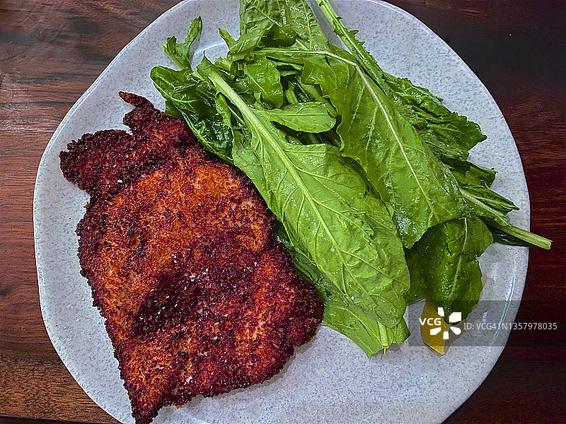 米兰风味炸鸡图片素材