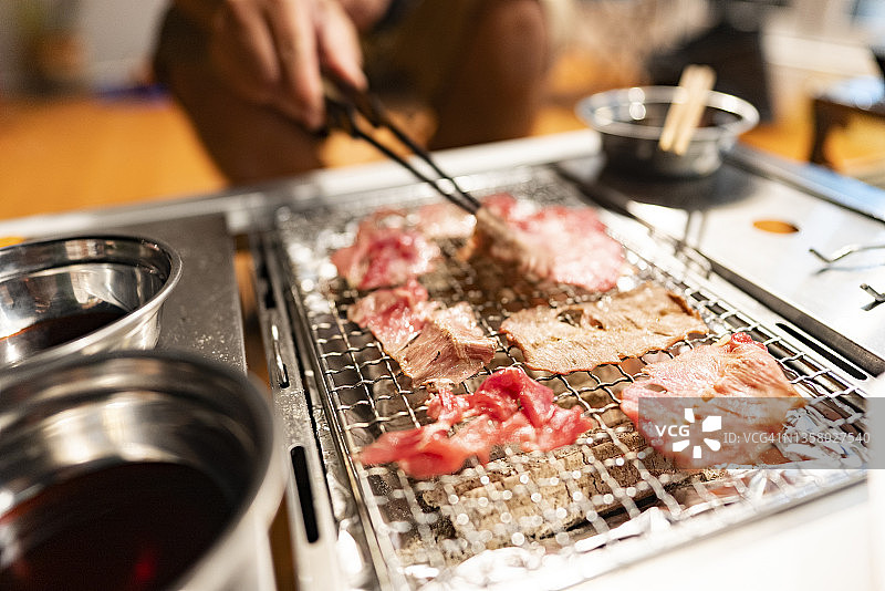 日式烤肉和牛烧烤图片素材