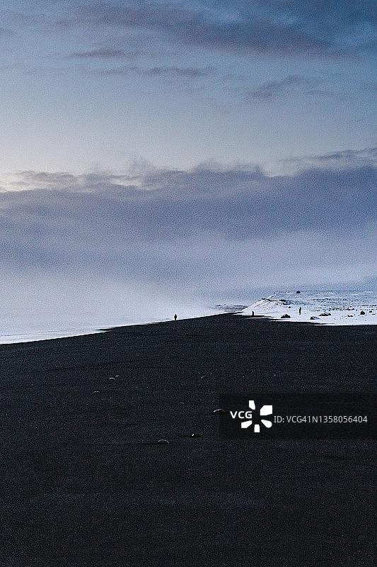 冰岛索尔黑马沙滩图片素材