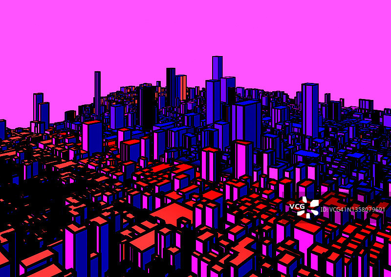 抽象城市图片素材