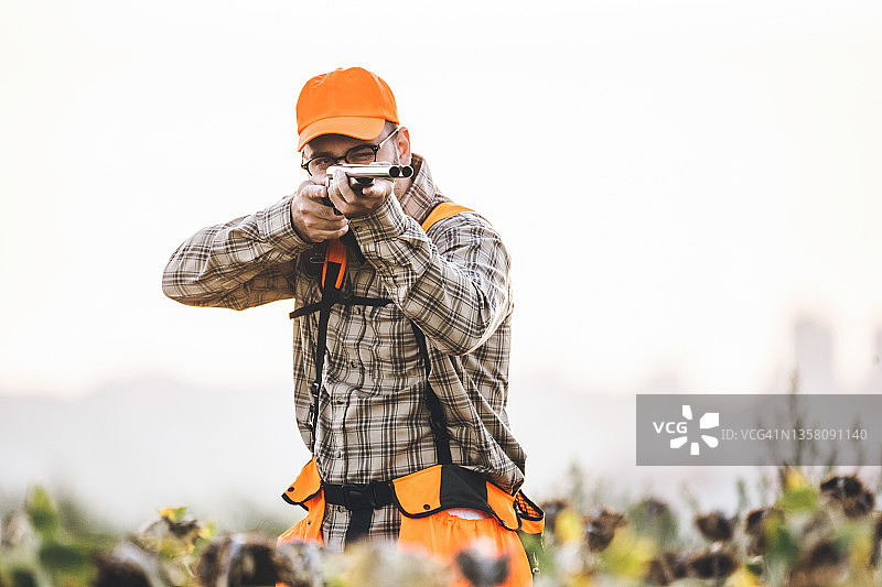 高地鸟类狩猎图片素材