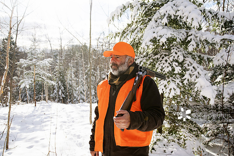 冬日狩猎图片素材