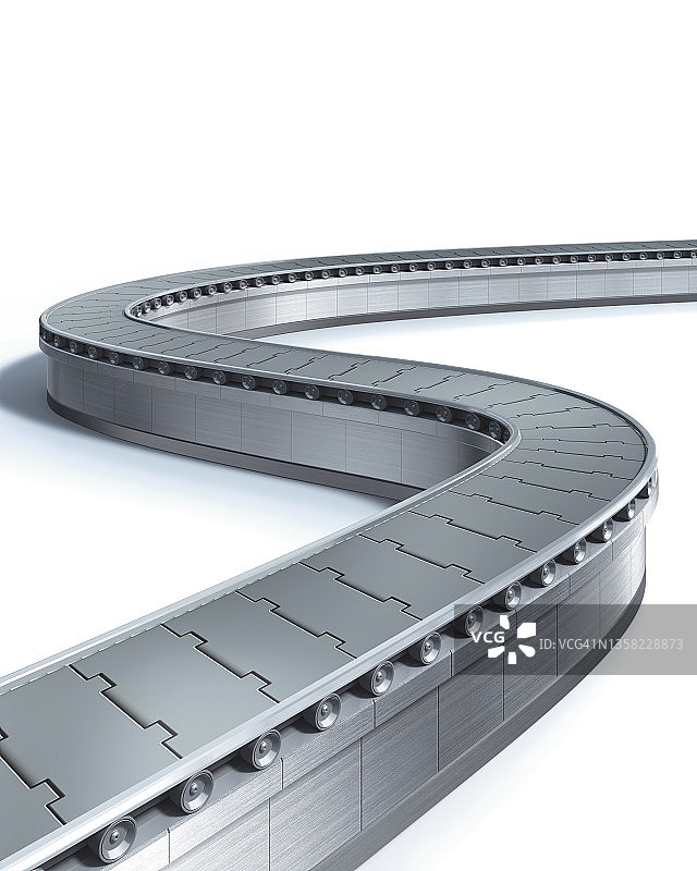 3D传送带轨道工厂图片素材