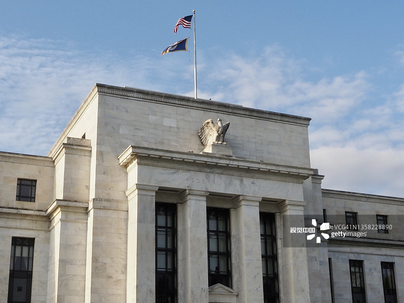 华盛顿特区联邦储备银行图片素材