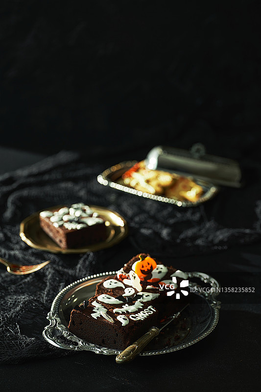 万圣节布朗尼图片素材