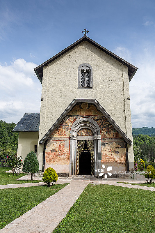 莫拉查修道院图片素材