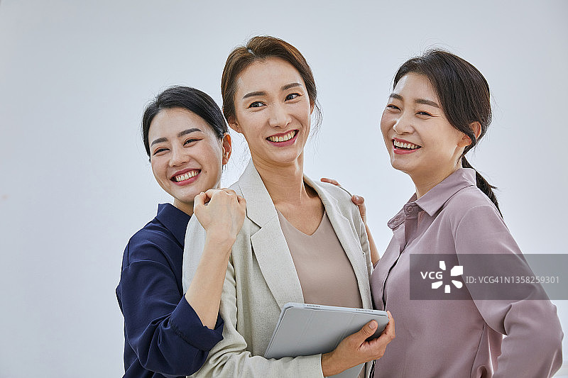 自信的女员工图片素材