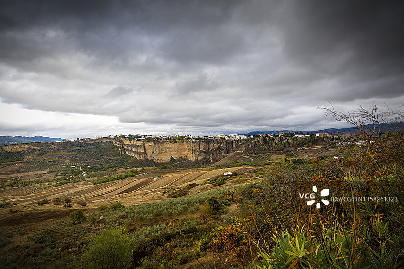 西班牙马拉加龙达图片素材