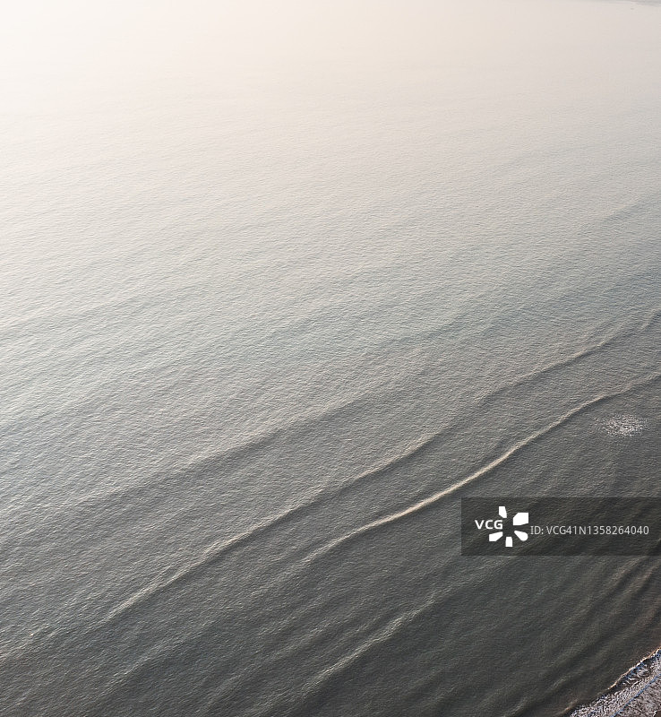 纹理海面的白天景色-库存照片图片素材