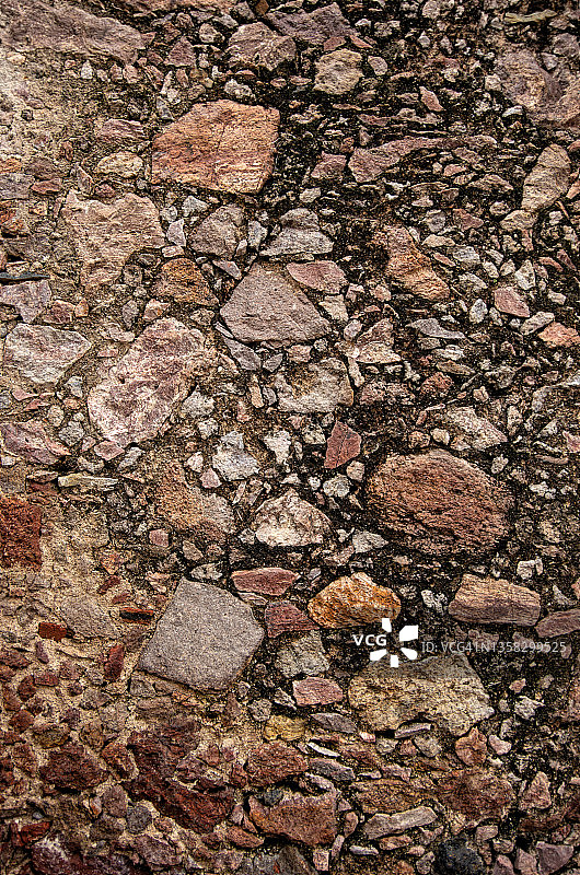 风化的古老石墙图片素材