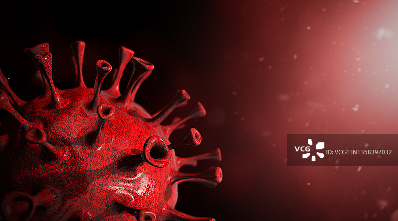 新冠病毒宏观图片素材