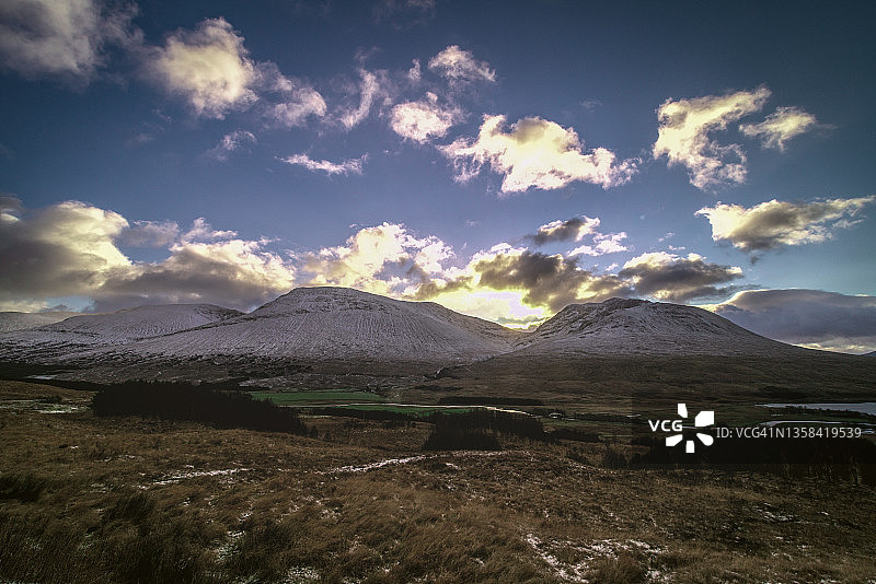 冬季的格伦科图片素材