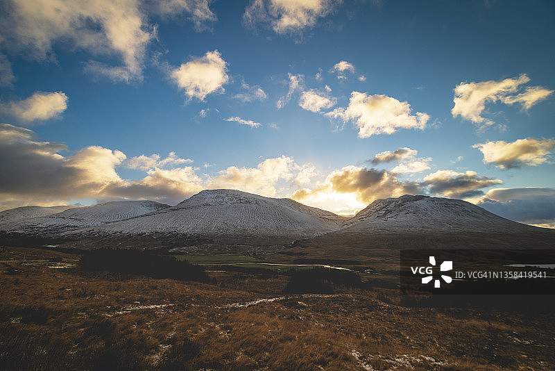 冬季的格伦科图片素材