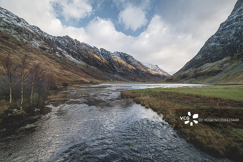 冬季的格伦科图片素材