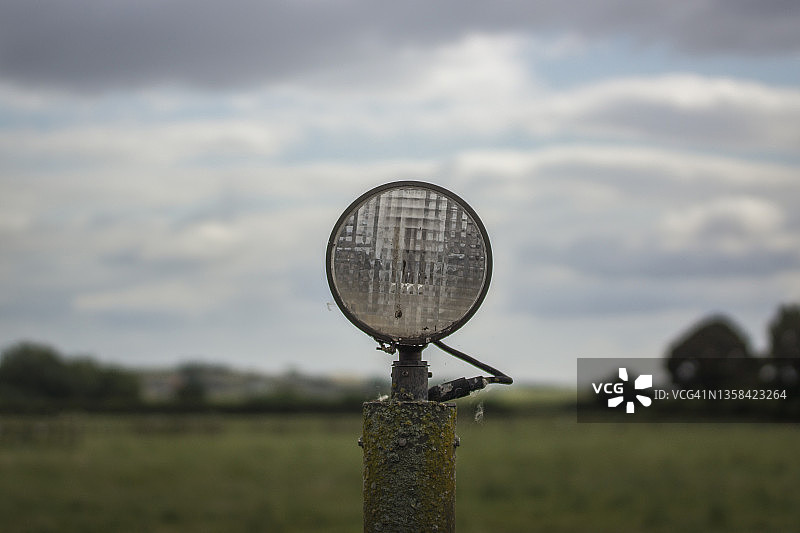 飞机着陆灯图片素材