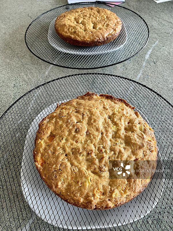 胡萝卜蛋糕图片素材