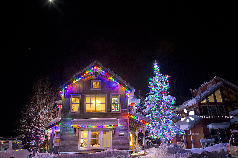 圣诞节场景图片素材