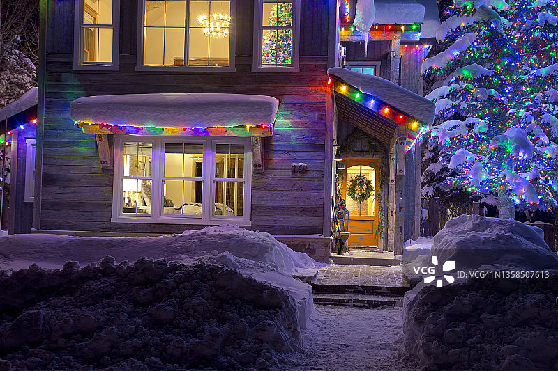 圣诞节场景图片素材