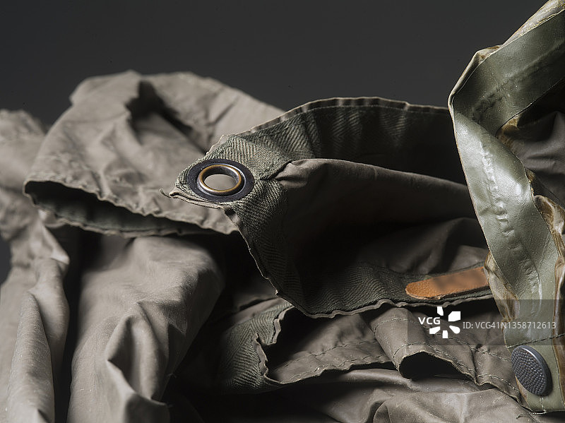 军队雨披图片素材