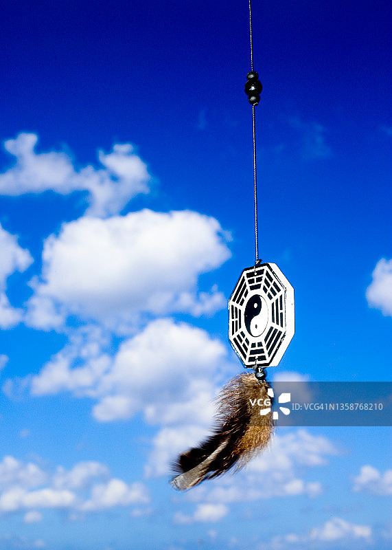 克里特岛上的捕梦网图片素材