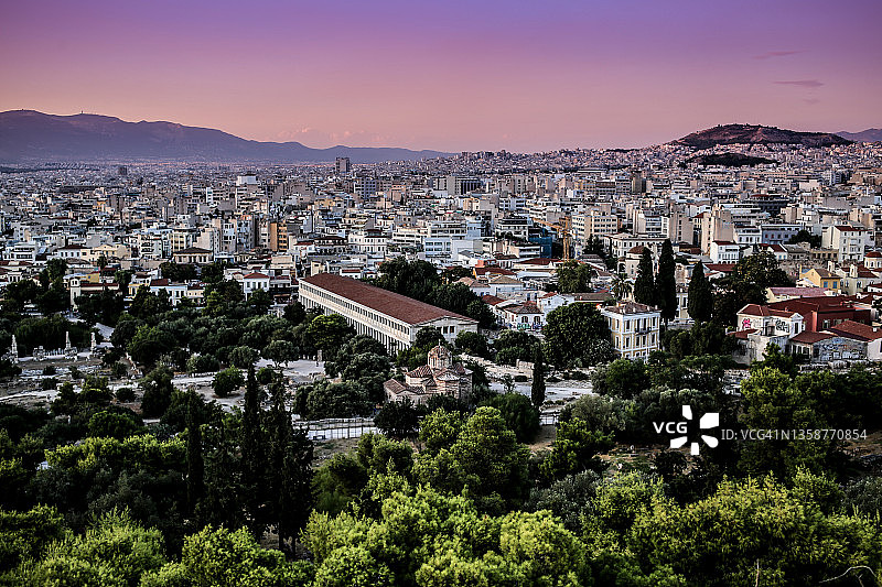 雅典景观图片素材