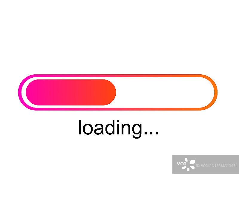 加载进度条插画图片素材