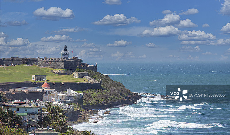 波多黎各圣胡安莫罗堡图片素材