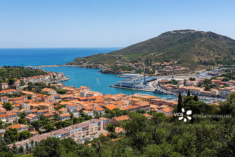 法国东比利牛斯省旺德尔港图片素材