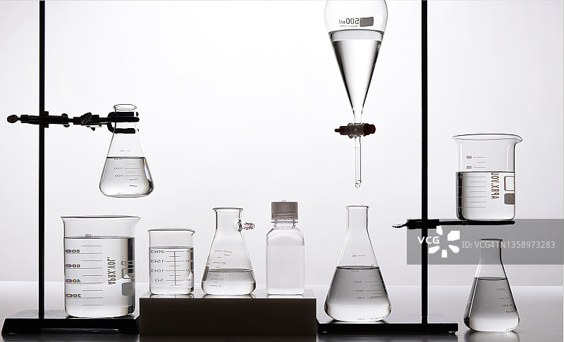 黑白化学图片素材