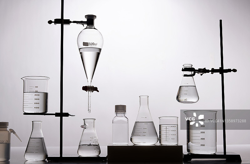 黑白化学图片素材