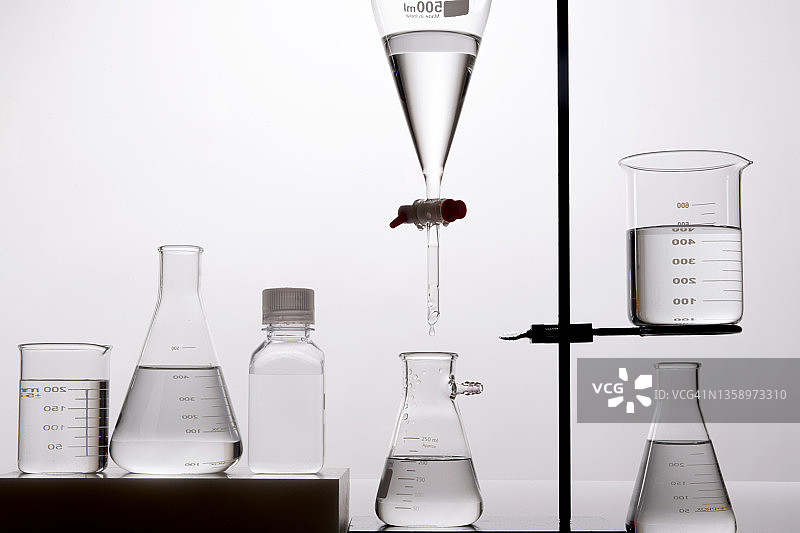 黑白化学图片素材