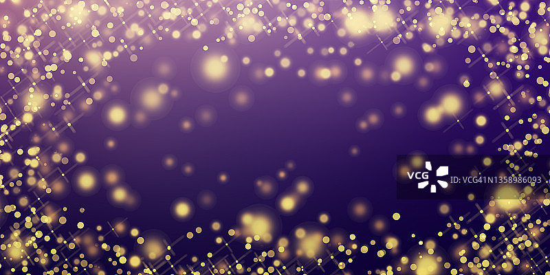 散焦背景灯图片素材