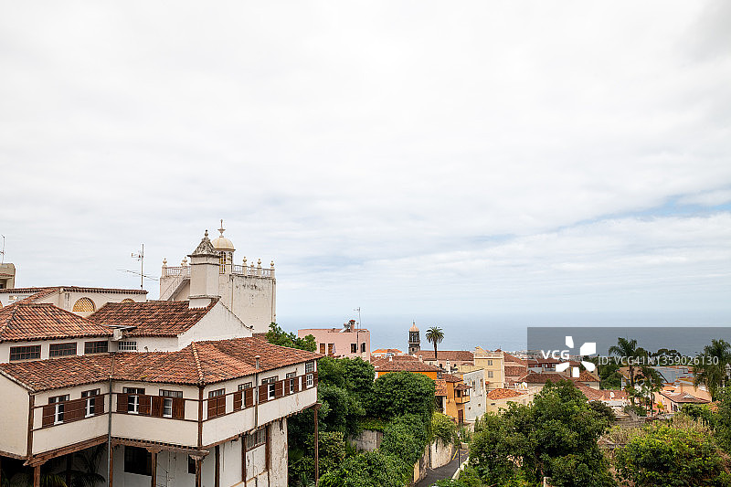 特内里费岛奥罗塔瓦老镇风光图片素材