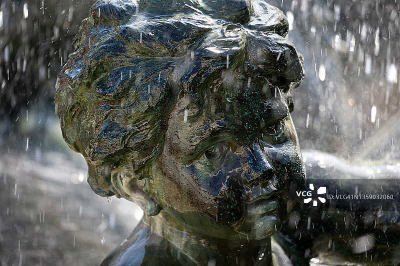 吉伦特派纪念碑雕像细节图片素材