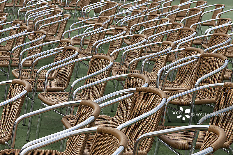 成排的椅子图片素材