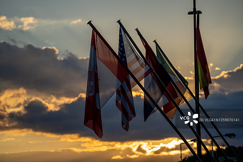 多国国旗图片素材