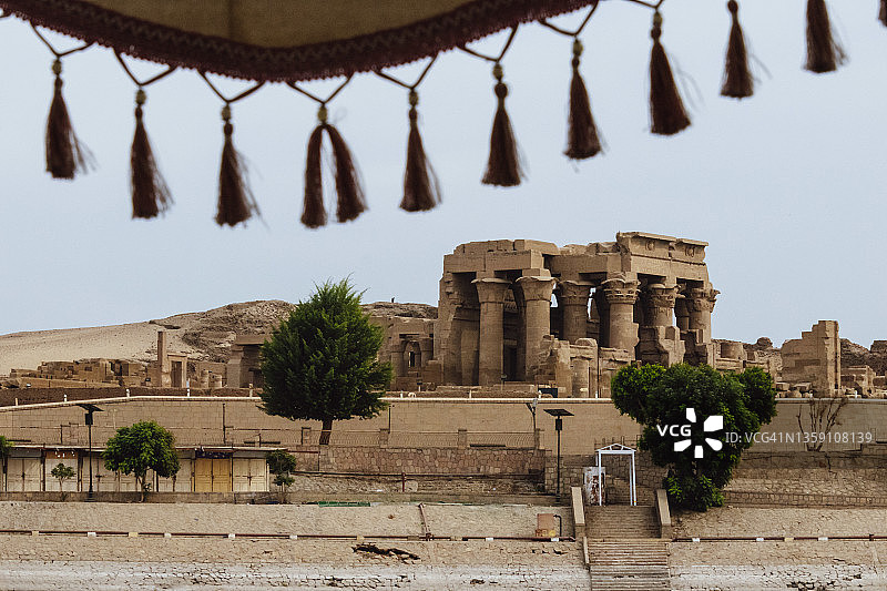 孔翁波神庙，埃及图片素材