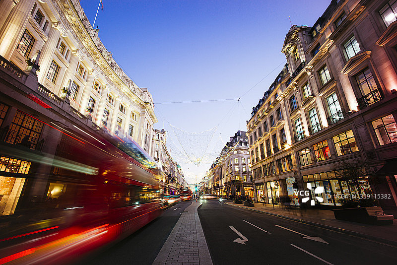 伦敦的圣诞节图片素材
