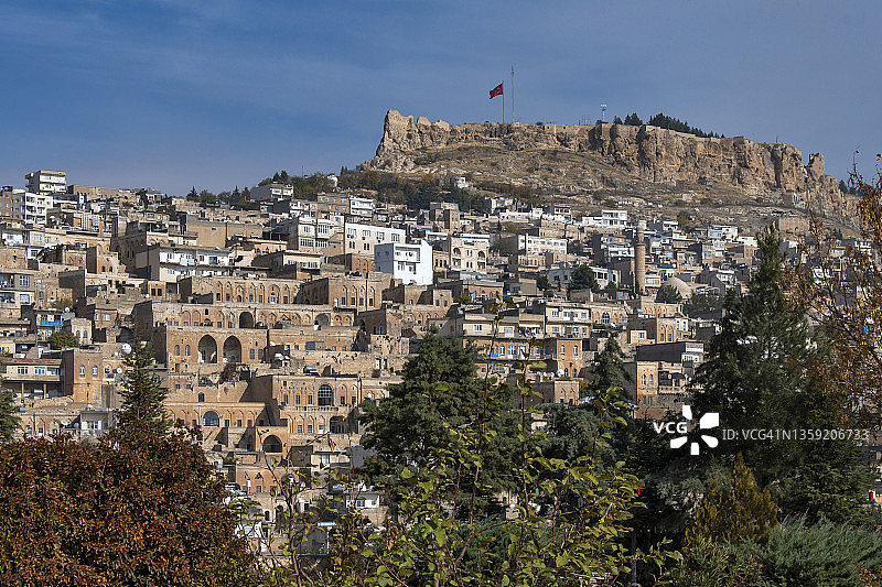 土耳其东南部安纳托利亚的马尔丁老城图片素材