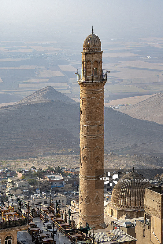 土耳其东南部安纳托利亚的马尔丁老城图片素材