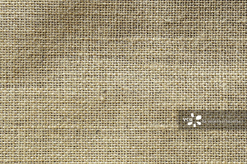 粗麻布纹理和纺织品背景特写图片素材