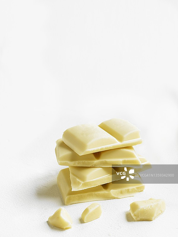 白巧克力块图片素材