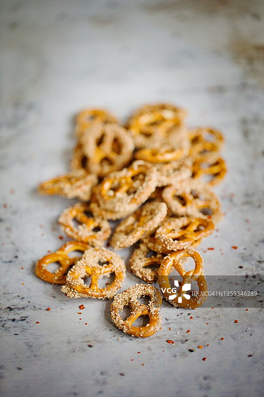 肉桂糖脆饼干图片素材