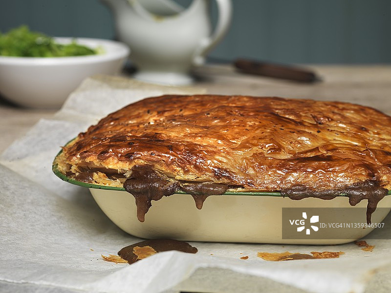 家庭肉馅饼图片素材