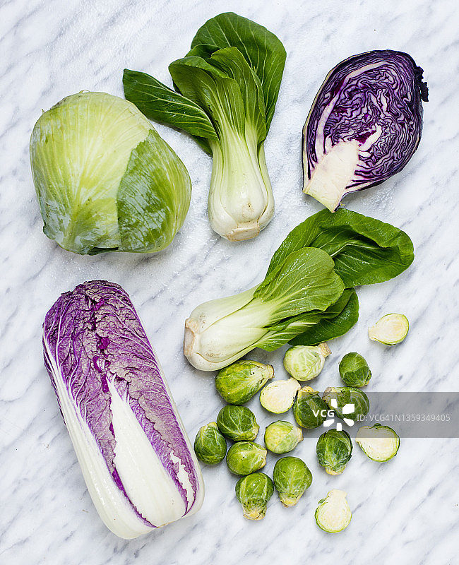 混合卷心菜图片素材